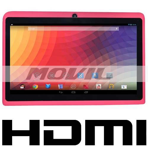 Tablet 7 Kids Wifi Android 4.4.2 Hdmi 8gb Camara 3mpx Flash